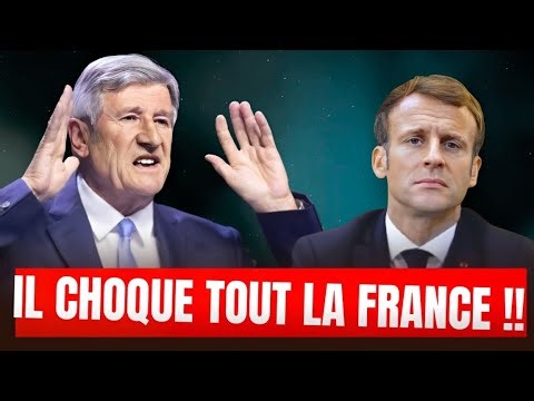 Philippe De Villiers Lâche Une Vérité Qui Dérange : Macron Sous Le Choc ￼
