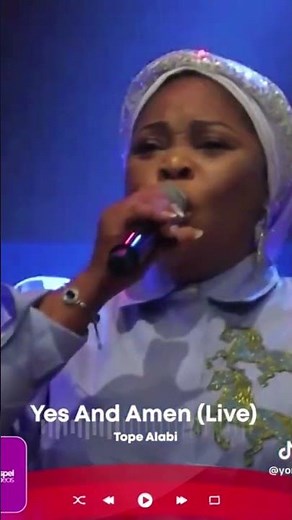 Tope Alabi - Yes And Amen 🙏 🙌 || #hardemic #live #topealabi #yesandamen