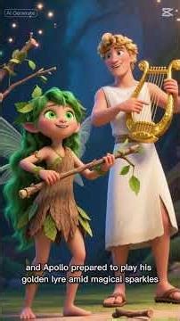 Apollo and the Forest Without Music 🎶✨ Kids Myth Story #mythology #modernmythology #greekmythology