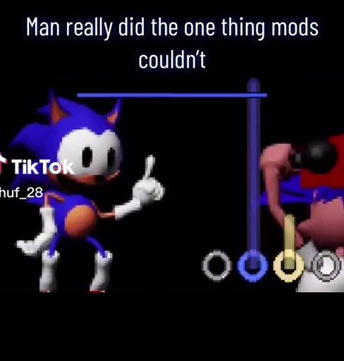 Sonic Exe Saying Your Name in Game Reaction - FNF Health Drain