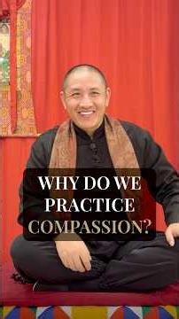 Why do we practice compassion? #tulkulobsang #tulkulobsangteachings #shorts