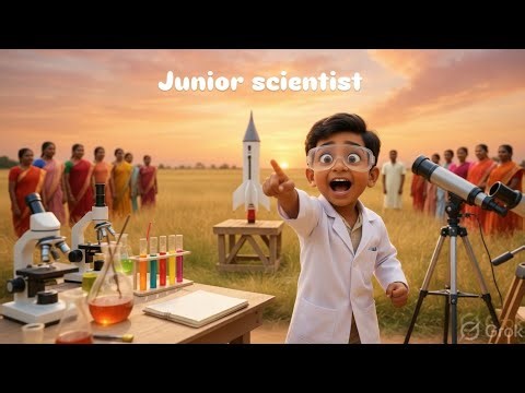 Junior Scientist 🚀 | Chhota Scientist Ka Rocket Launch | Kids Science Story in Hindi | Kids Cartoons