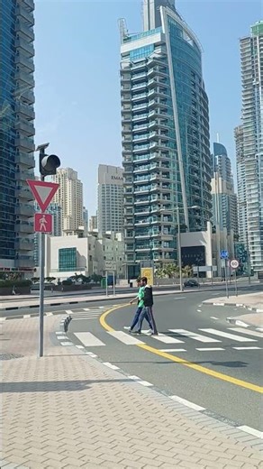 🌴✨ Walking Through Dubai Street, Dubai #dubailife #dubaitravel #streetwalk #dubaivibes #travel