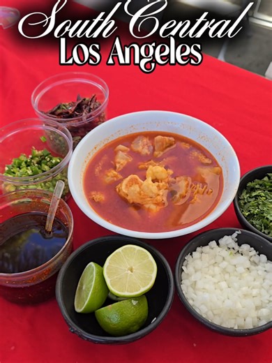this Gem in in south central LA is going to be your go to spot para la cruda . not only a Menudo spot they have the best quesadillas (asada, pollo, chicharon & birria) stop by and check them out. @MENUDERIA y ANTOJITOS @myworldlulu #menudo #quesadilla #southla #cruda #remedies