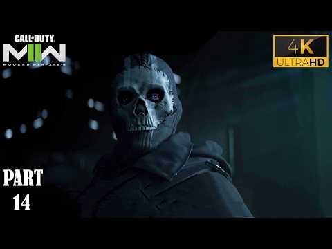 Call of Duty Modern Warfare II Campaign Part 14 - PRISON BREAK Walkthrough [4K 60FPS]