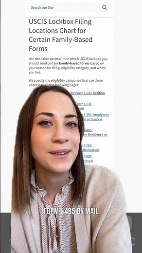 Lockbox Filing Locations I-130 and I-485 #uscis #immigration #greencard