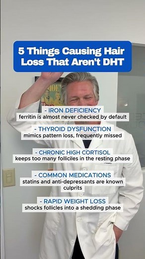 5 Causes of Hair Loss That Have Nothing to Do With DHT
