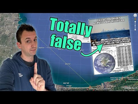 Debunking Flat Earth Memes: Chicago & Curvature