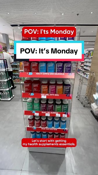 It’s Monday, ready for a productive week? Don't forget by getting Goli Gummies essential health supplements! #GoliNutritionPH #Monday #HealthyRoutine #WellnessFirst #fyp