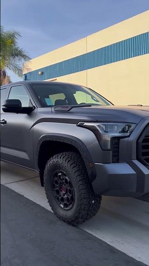 2022 Tundra TRD Pro Gets Vinyl Wrapped! #Toyota #Tundra