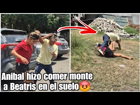 Mira que Gran escandal0 armo Beatris y Anibal en plena calle|Hoy si se agarraron del pelo