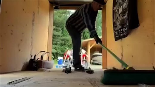 Keep your trailer floor clear and your bikes locked down. ✅ Our Quick-Release Wheel Chock mounts to a 12" L-track for rock-solid hold and quick, no-BS removal. Built for dirt bikes, street bikes, e-bikes & more—no bulk, no hassle, just dialed transport. | Bike Binderz