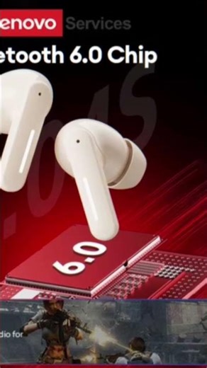 New Lenovo LE209 Wireless Upgrade Bluetooth 6.0 Earphone Noise Canceling Sport