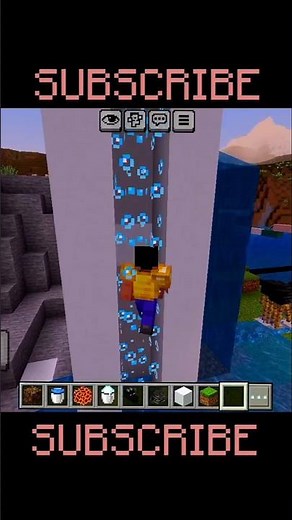 Minecraft Water Elevator Tutorial! 🚀 #minecraft