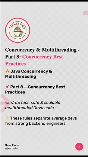 Java Concurrency Part 8 — Best Practices Every Java Dev Must Know ⚡🔥