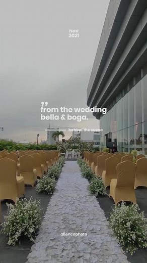 Behind The Scene From The Wedding Bella & Boga #wedding #weddingday #weddingreception #fyp #pevitapearce