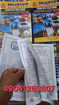 VOLUME-15 ULTIMATE MCQ GUIDE FOR IBBI & TAXATION VALUATION EXAMINATION AS PER LATEST SYLLABUS 2026