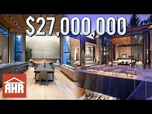 INSIDE OF A $27,000,000 ASPEN, COLORADO MANSION