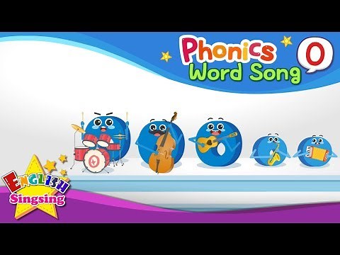 Phonics Word song O - English Songs - Educational video for Kids