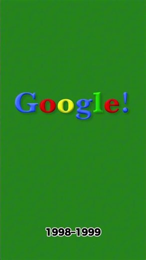 Google Logo Evolution