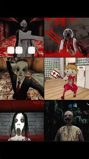 Granny || Nun || Ice Scream (Rod) || Ice Scream Girl || Slendrina Ghost || Grandpa ‪@MozGam1ng‬