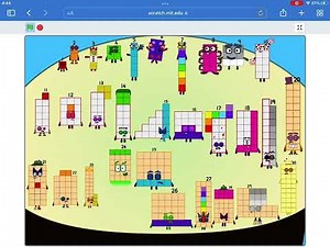 Numberblocks band 1 - 30 (Scratch.mit.Edu)