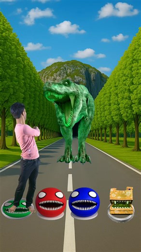 45K views · 634 reactions | I jump on colours Pac-Man to new dinosaur, Siren head, zombie & big monster Pac-Man #reels #viral #funny #reelschallange #reelsfb #vfx #trending | Vfx Roksana | Facebook