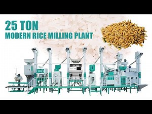 25 Tons of Rice Milling Machinery Installation Site| Rice Mill Company | Rice Mill Factory