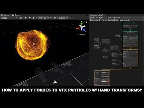 How To Apply Forces To VFX Particles With Hand Tracking? (Oculus Quest Development)