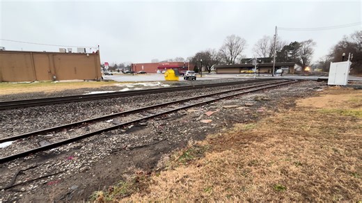 A UP ST70AH leads a Loaded coal train Eastbound on the Toledo District through Clyde OH. #unionpacificrailroad