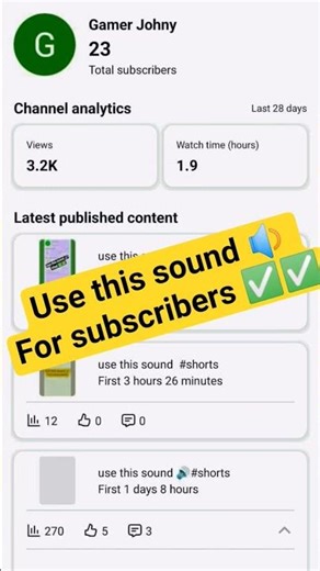 use this sound for subscribers ✅⚔️#shorts