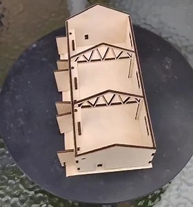 1:64 Scale Large Garage Kit - Wooden Diorama Building for Hot Wheels, Matchbox, Tomica, Siku Farm Model Display - Etsy