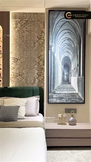 Luxury Contemporary Bedroom Design | Boutique Hotel Style Bedroom Tour | Choicedge Interior
