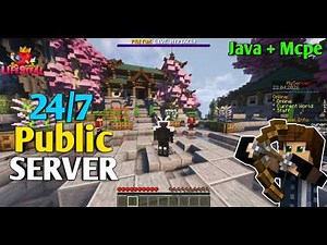 😵 Best Free Public Server For Minecraft Cracked 🍀 | Java + Pe | 24/7 Online | Anyone Can Play 💫
