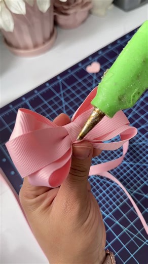 Tutorial de moños de cinta para boutique