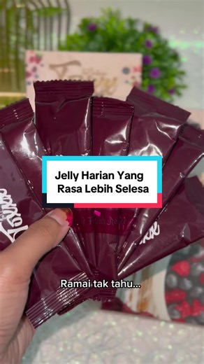 Fabulous Toxxx 💜 jelly harian yang mudah amal, rasa sedap & bantu bagi badan rasa lebih selesa. Tekan beg kuning sekarang🛍️ #Fabulousboombyfarahrenee #fabuloustoxx #jellytoxx #celim #toxx *hanibyfarahrenee🐝