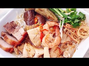 How To Make Bun Mam Nuoc Leo "Fremented Fish Soup with Vermicelli Rice Noodles"