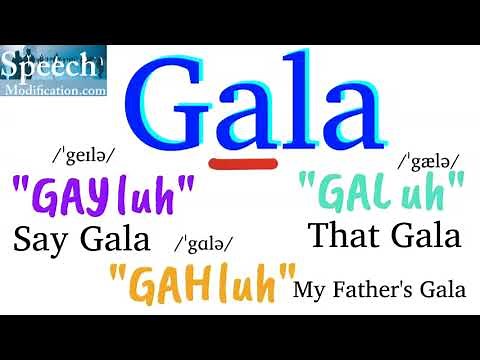 How to Pronounce Gala (3 Correct Ways)