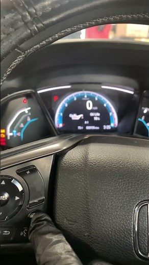 2021 Honda Civic Maintenance Reset