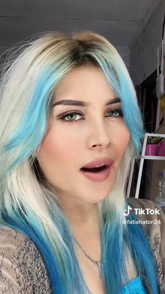 Stunning Blue Gradient Hair Transformation