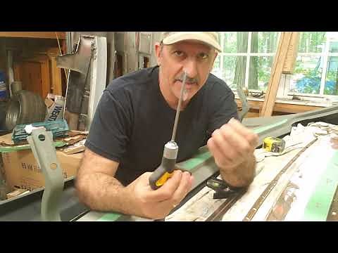 Window trim clip pin install 68-72 A- body GTO, Chevelle, Buick, LeMans, 442