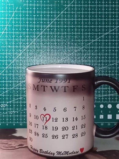 Unique Birthday Gift: Custom Magic Mug with Photo