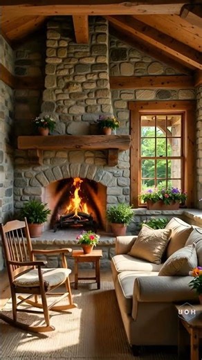 Inside This Dreamy Stone Cottage | Cozy Tiny House Interior Tour 🏡✨