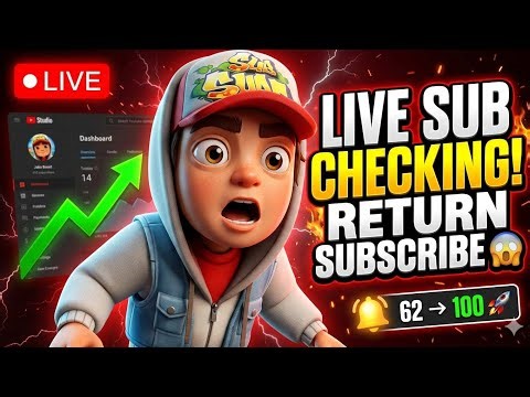 LIVE 🔴 Subscriber's Channel Checking And Return Subscribe 😱 | LIVE ROAD TO 1K SUBSCRIBERS 🎯|