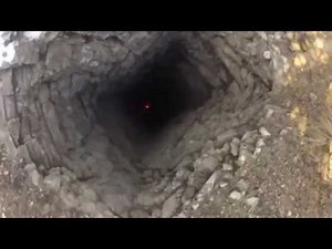 Dropping a GoPro down a mineshaft - Elect March Campout