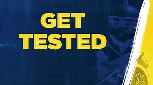 Make the most of your time while you're over in the MPR this week, Warriors, and get your flu shot either right before or after your COVID test! And next time you're tested, here's a silver lining to keep in mind: thank goodness none of us need a Mack-sized swab 🙌 | Merrimack College
