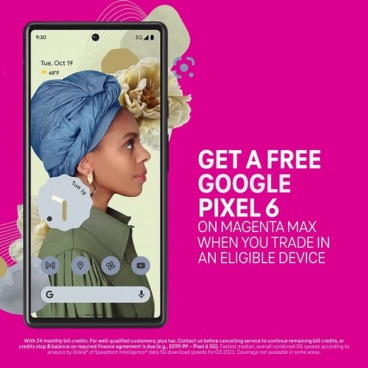 14K views | The new Google Pixel 6 is now FREE for new and existing customers on the fastest Nationwide 5G Network. Get yours! | T-Mobile | Facebook