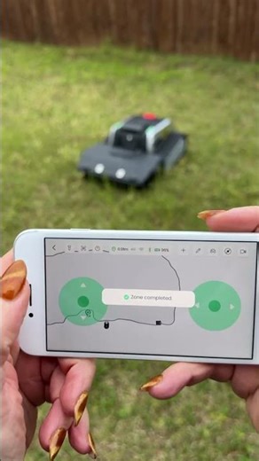 This robotic mower exceeded my expectations!! Linked below!