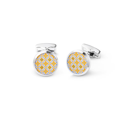 RARE BIRD Celestial China Cufflink | Dual-Function Design | Design Orchard