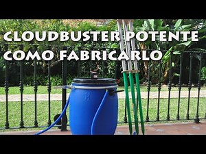 Cloudbuster potente para combatir chemtrails, como fabricar un clodbuster